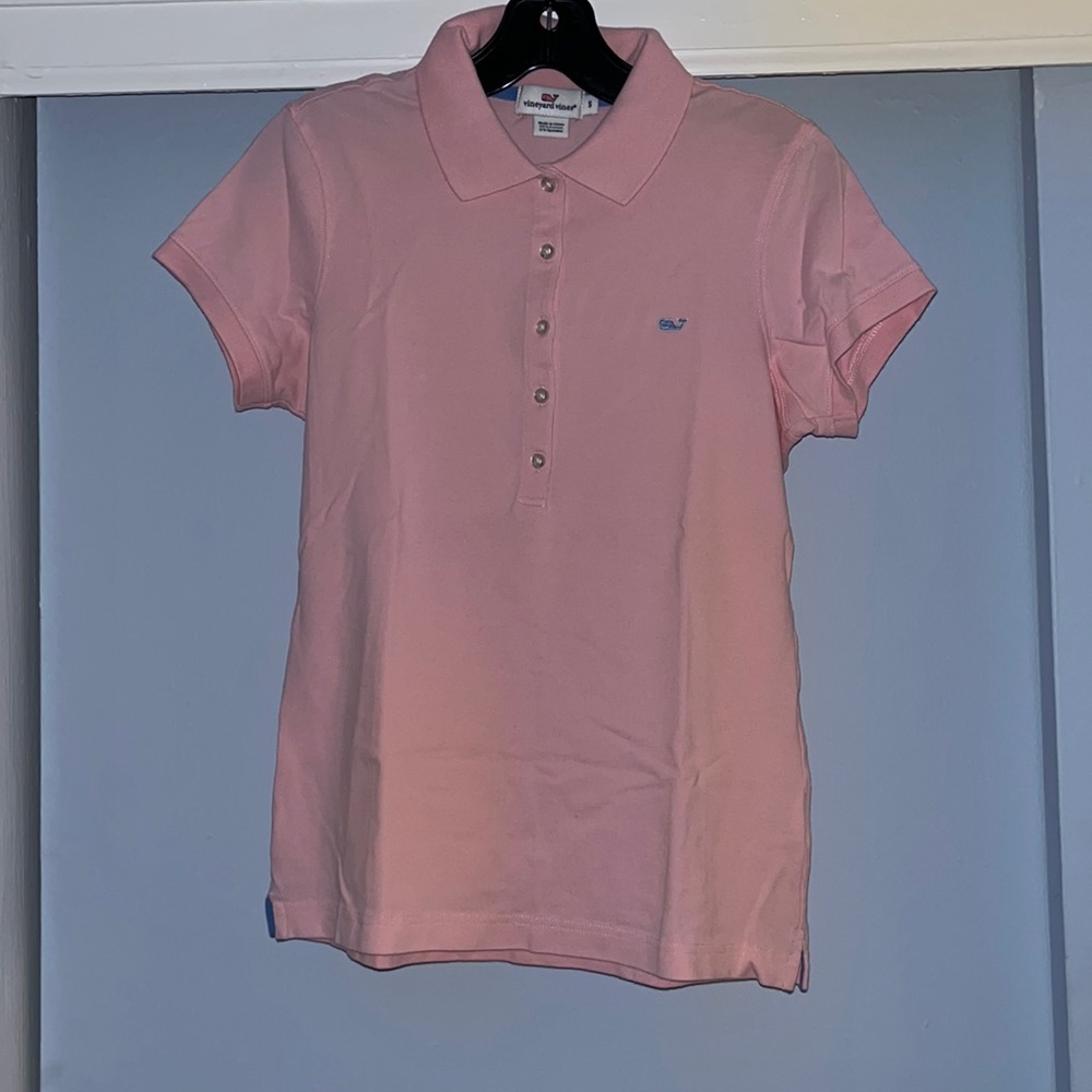 Vineyard Vines Light Pink Polo